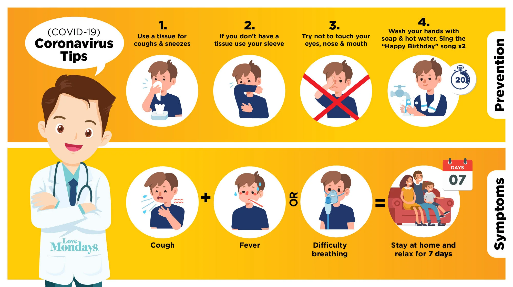 8 tips to help talk to your child about Coronavirus