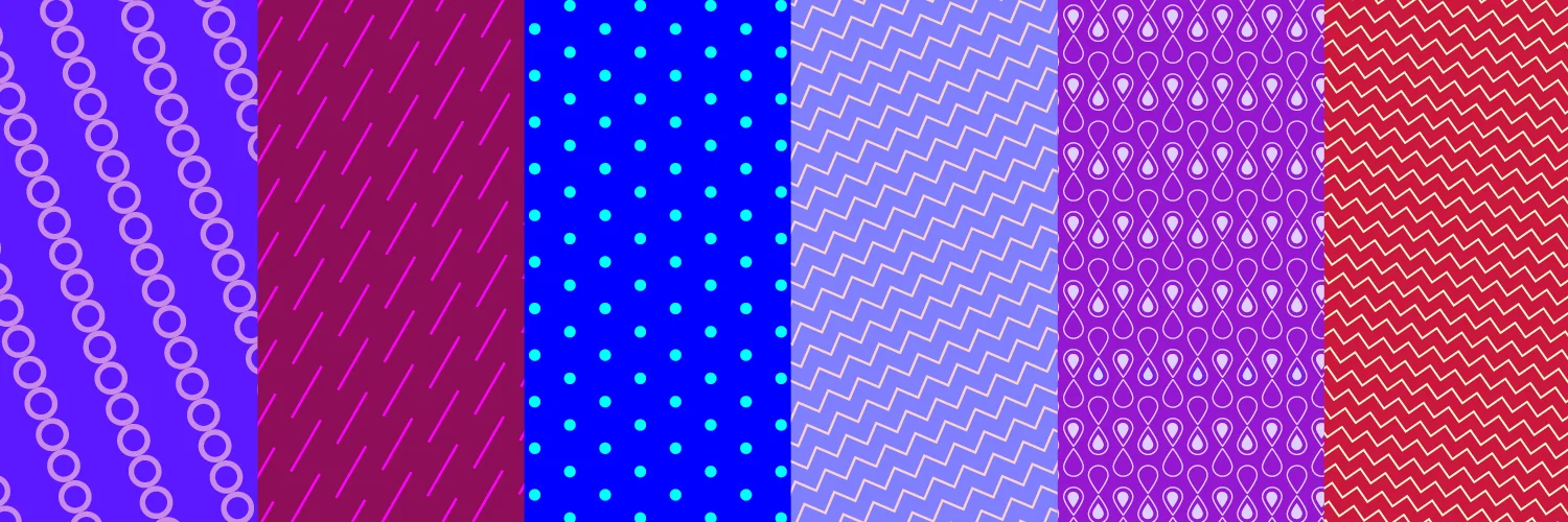 We created a set of patterns based on traditional Indian fabrics, acknowledging the source of yoga's traditions. Their buzzing geometries found their way into all the visual branding: on Facebook ads, Mailchimp templates – even the logo itself. A visual link to the 'blended brew' idea at the core of Jo's practice.