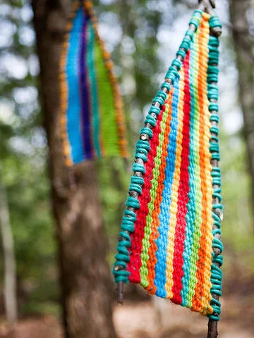 Stick Weaving ~ Photography by Mark Mantegna