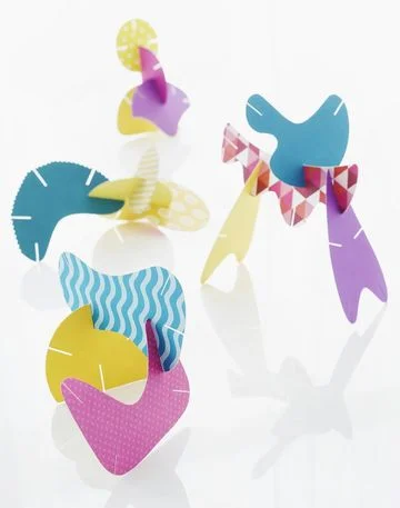 Calder Inspired Paper Puzzles ~ Photography by Alexandra Grablewski