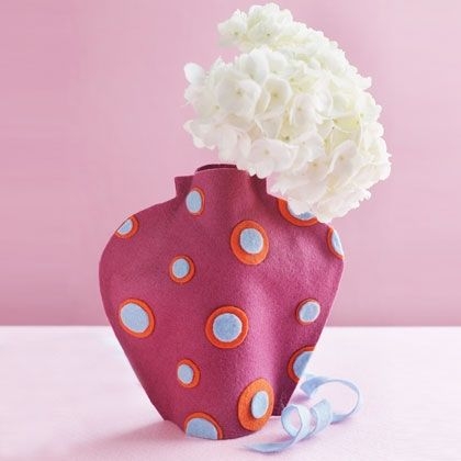 Felt Water Bottle Covers ~ Photography by