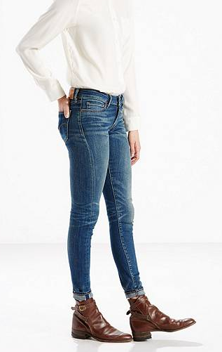 Skinny cropped jeans