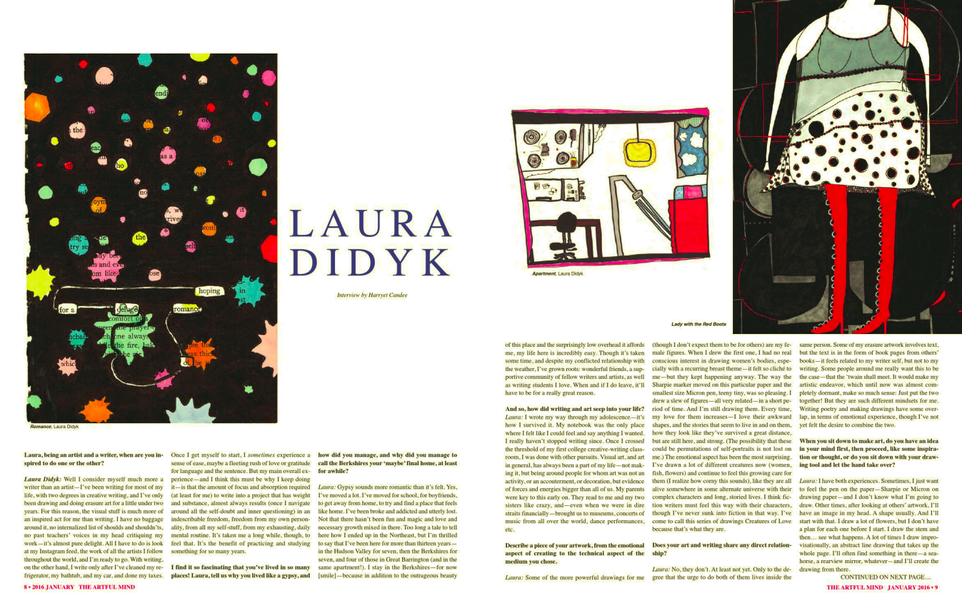 Interview + Drawings