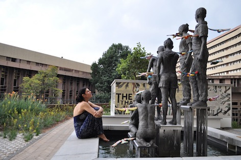 Childrens Memorial Sculpture - UNISA