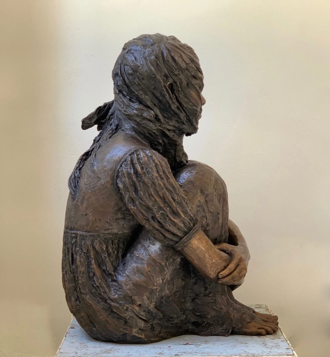 MOUNTAIN GIRL, LIMITED EDITION OF 8, BRONZE, 70CM HIGH_3.jpeg