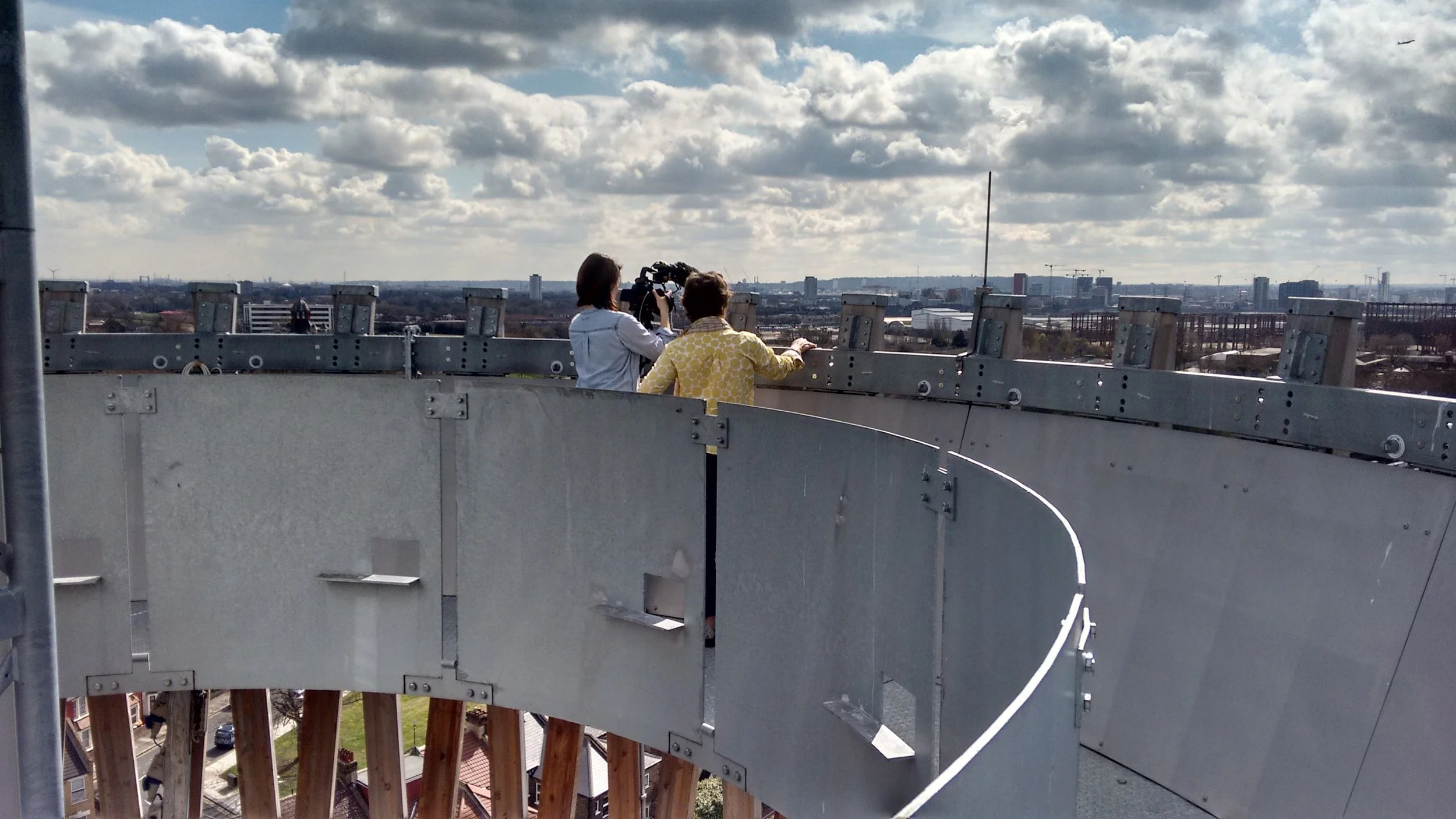 Taking in the view