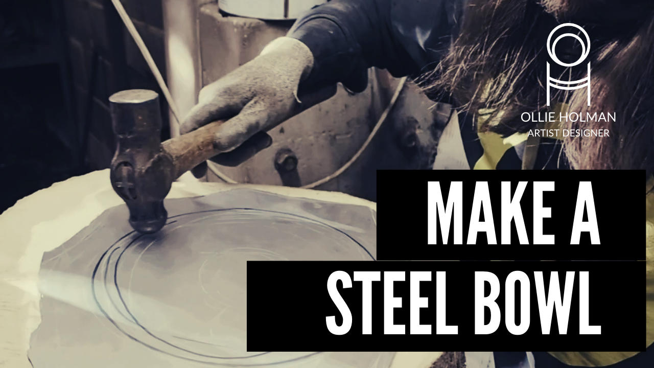 Making Metal Bowls / Lighting Design inspiration Vlog
