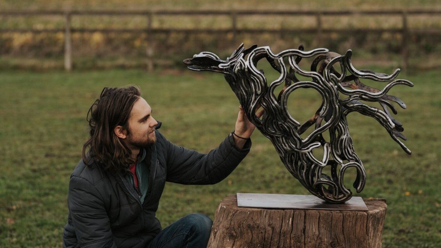 horse sculpture and sculptor