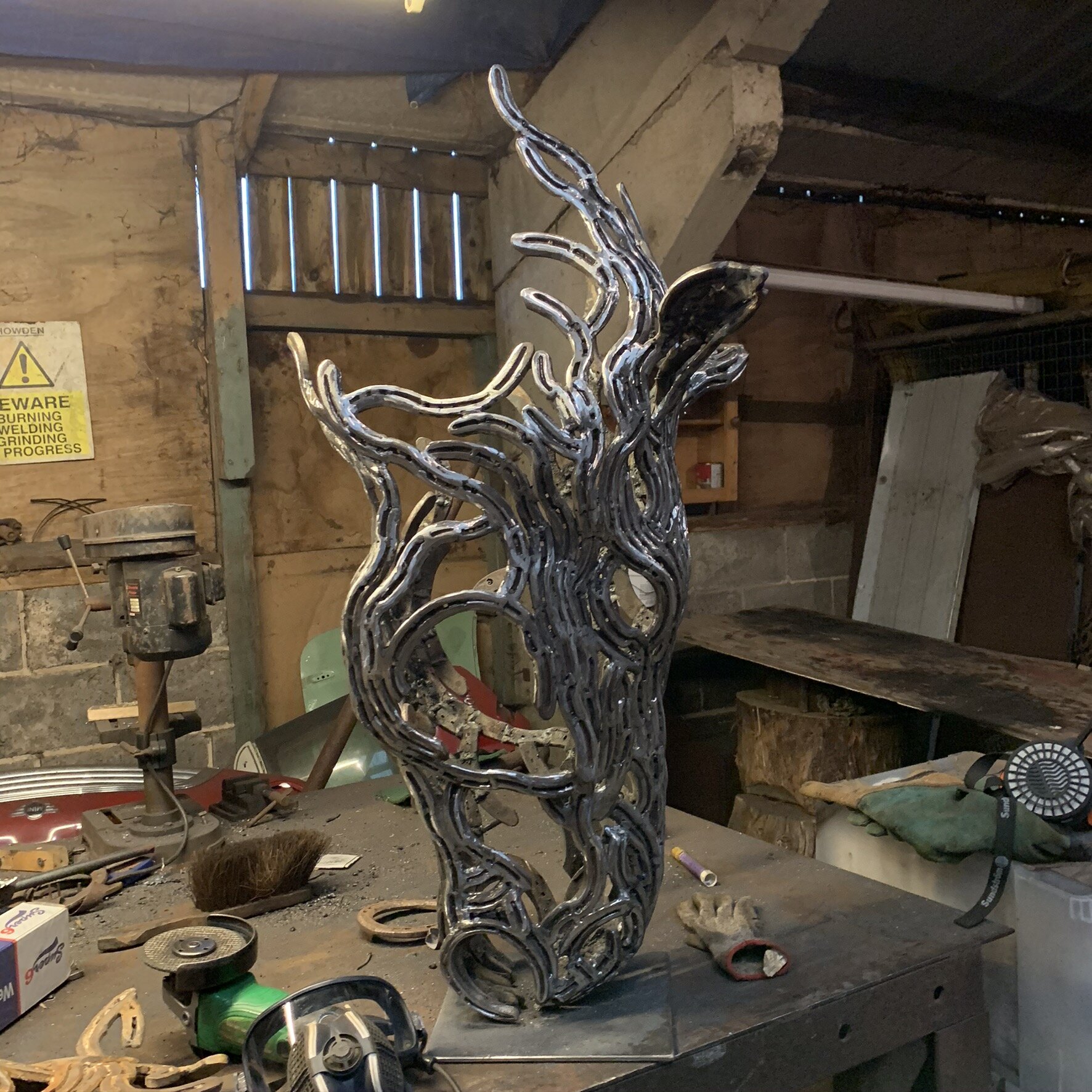 Just finished Metal Horse Sculpture