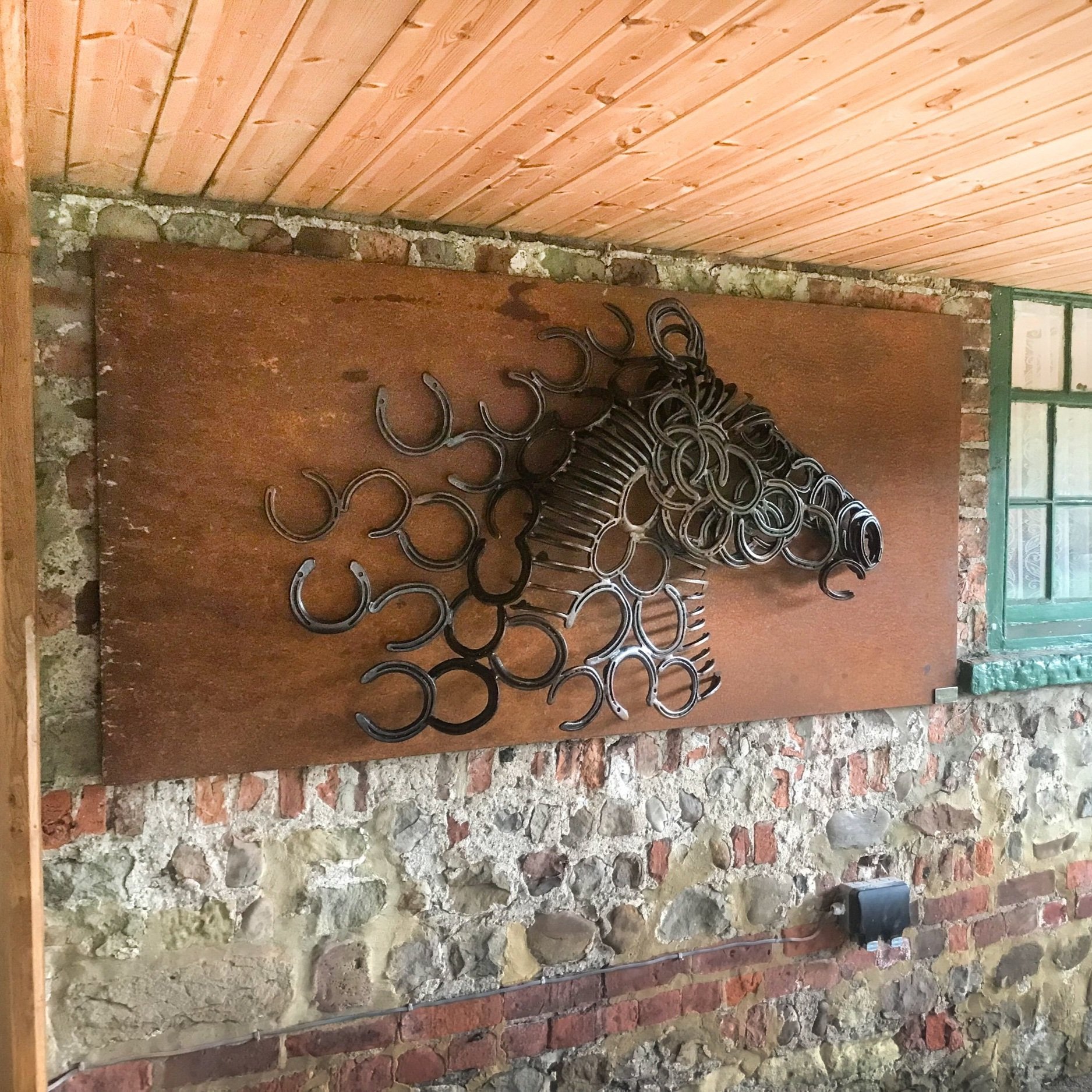 Metal-Horse-Wall-Sculpture