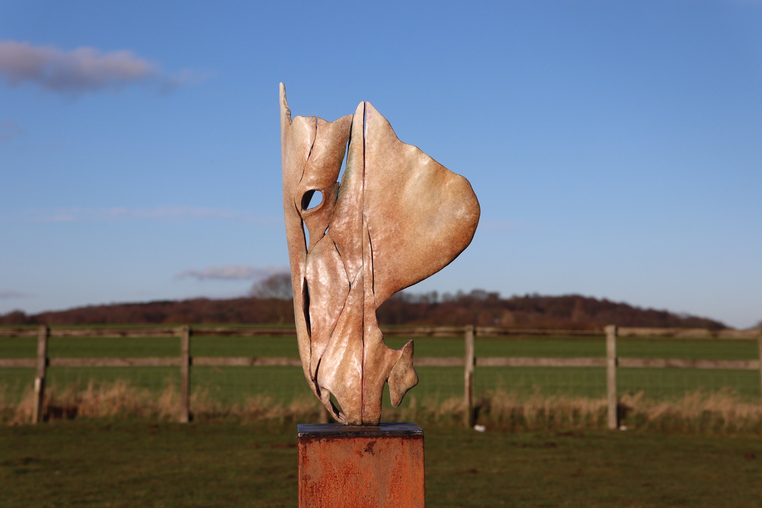 Grace A Contemporary Metal Horse Sculpture