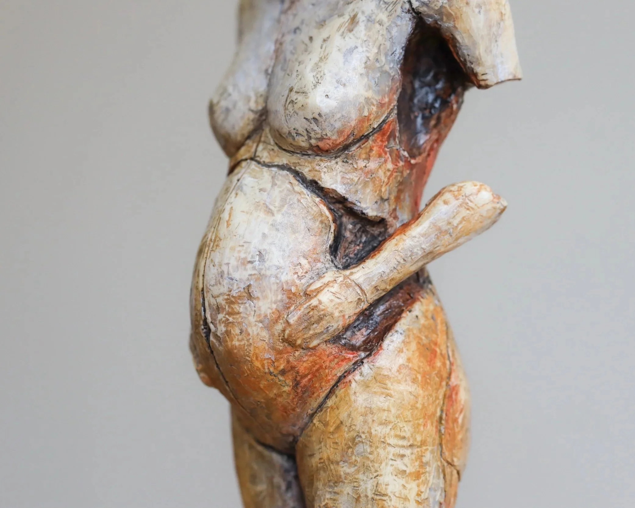 Pregnant Woman figurative Sculpture Ollie Holman