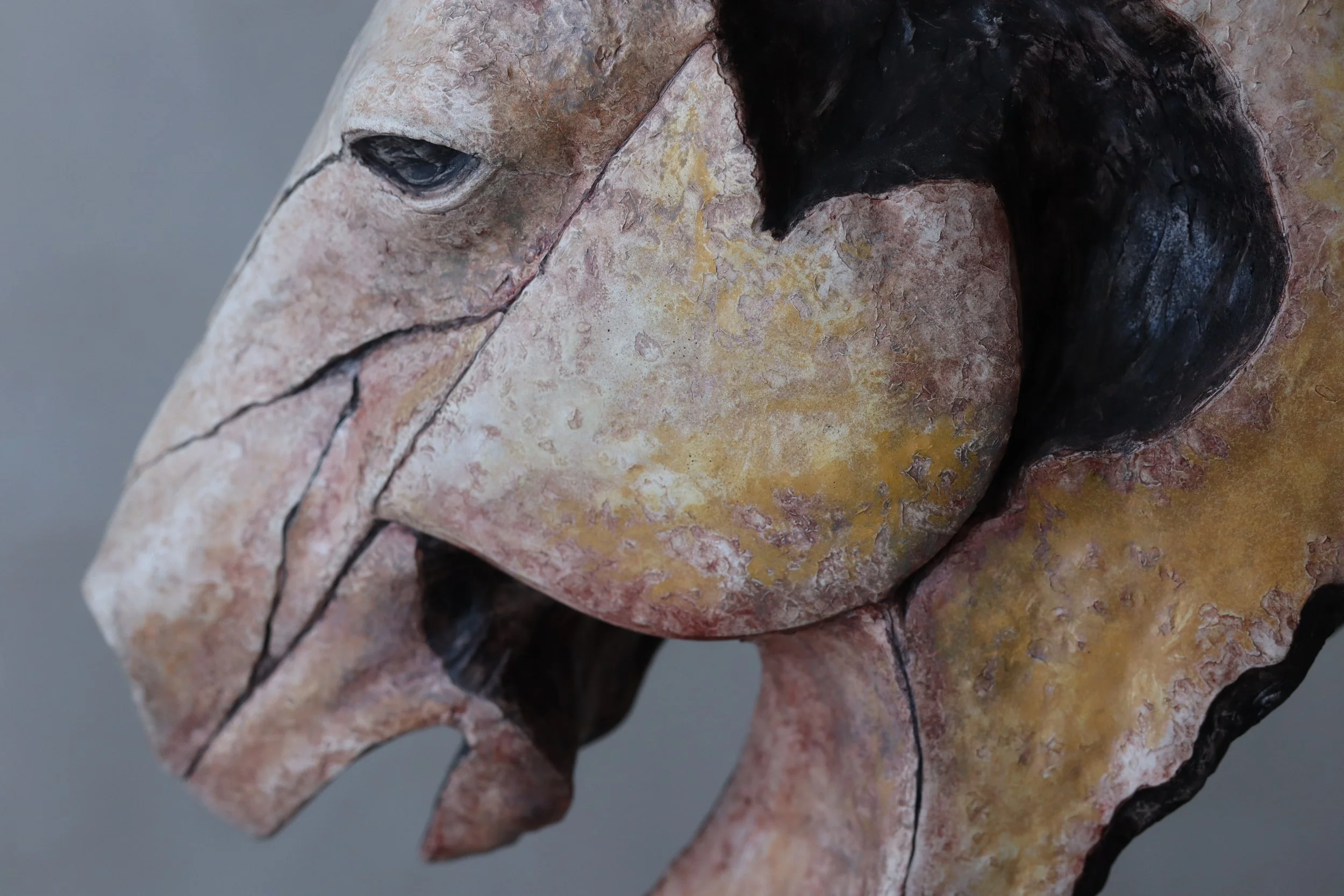 Jesmonite horse Sculpture