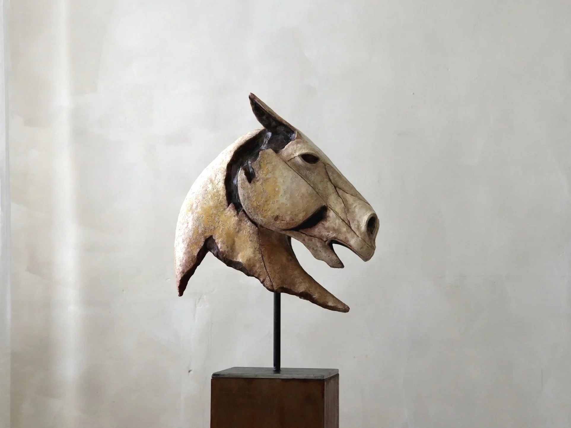 Jesmonite horse Sculpture