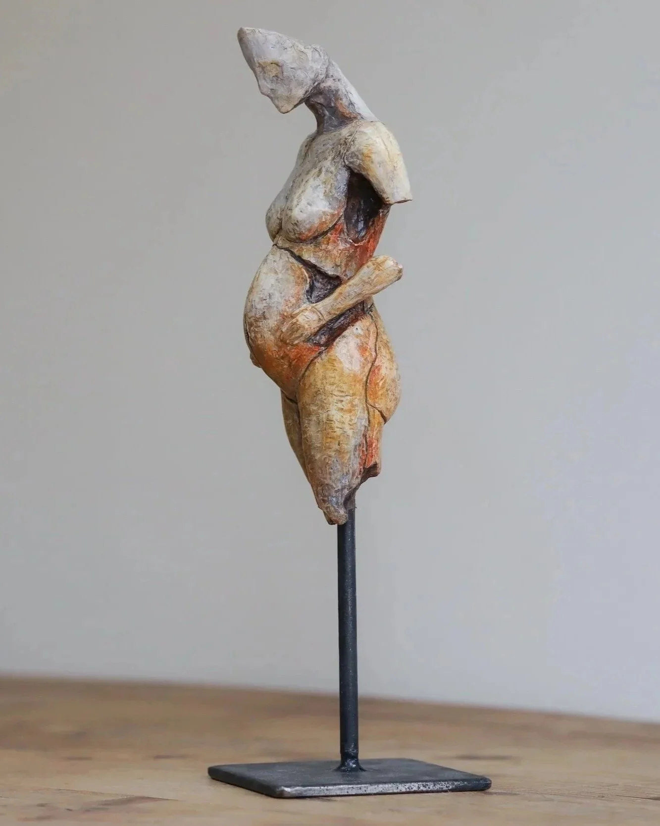 Figurative pregnant Sculpture Ollie Holman