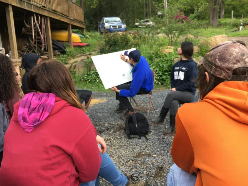 Shane leading a games workshop!