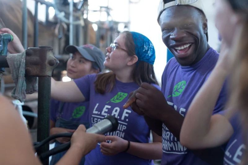 Last year's crew at Keswick Creamery.
