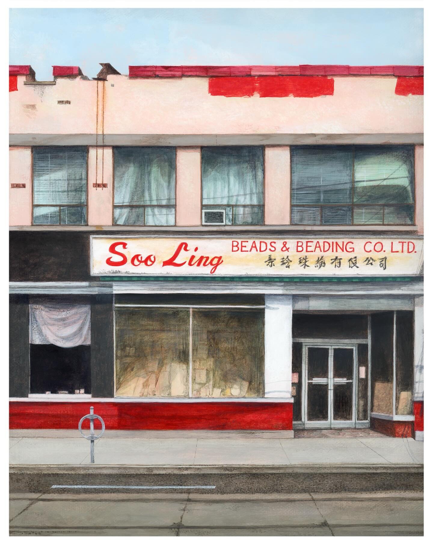 Hey!..join me and @joecobden this Sunday, Dec 17, to celebrate, appreciate and scratch our heads over Toronto store fronts and their signage. Joe made a beautiful book and I&rsquo;ll be showing a few paintings and have some prints available&hellip; D