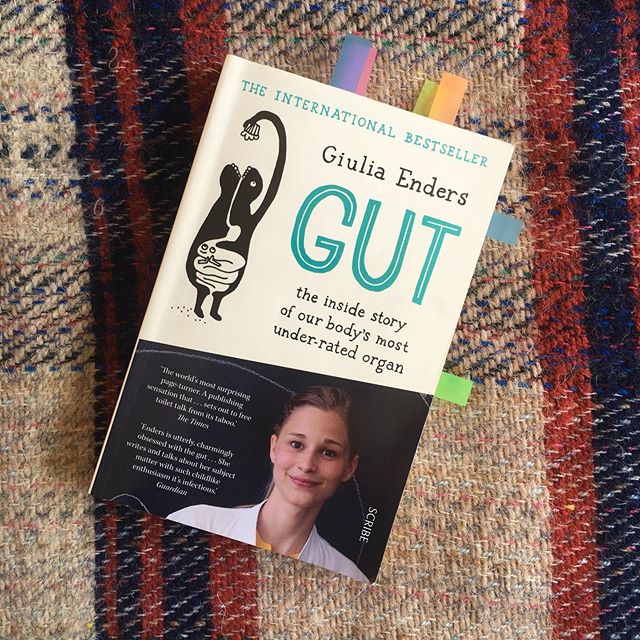 Book recommendation: Gut by @giuliaenders This book blew my mind. Did you know our gut bacteria has influence over our mood? Well, it does. You&rsquo;ll learn so much about your hard working gut. It&rsquo;s a MUST read for every human and it&rsquo;s 