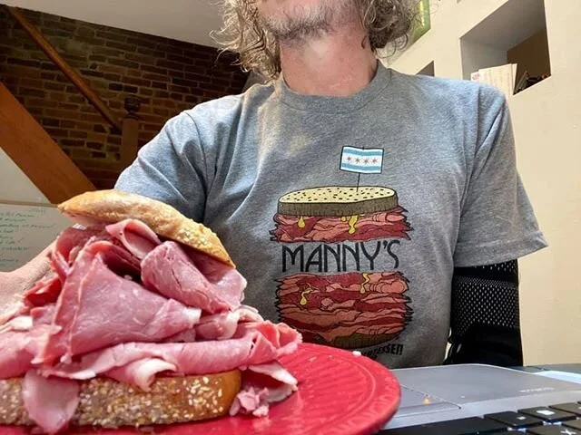 So Chicago! #MannysDeli