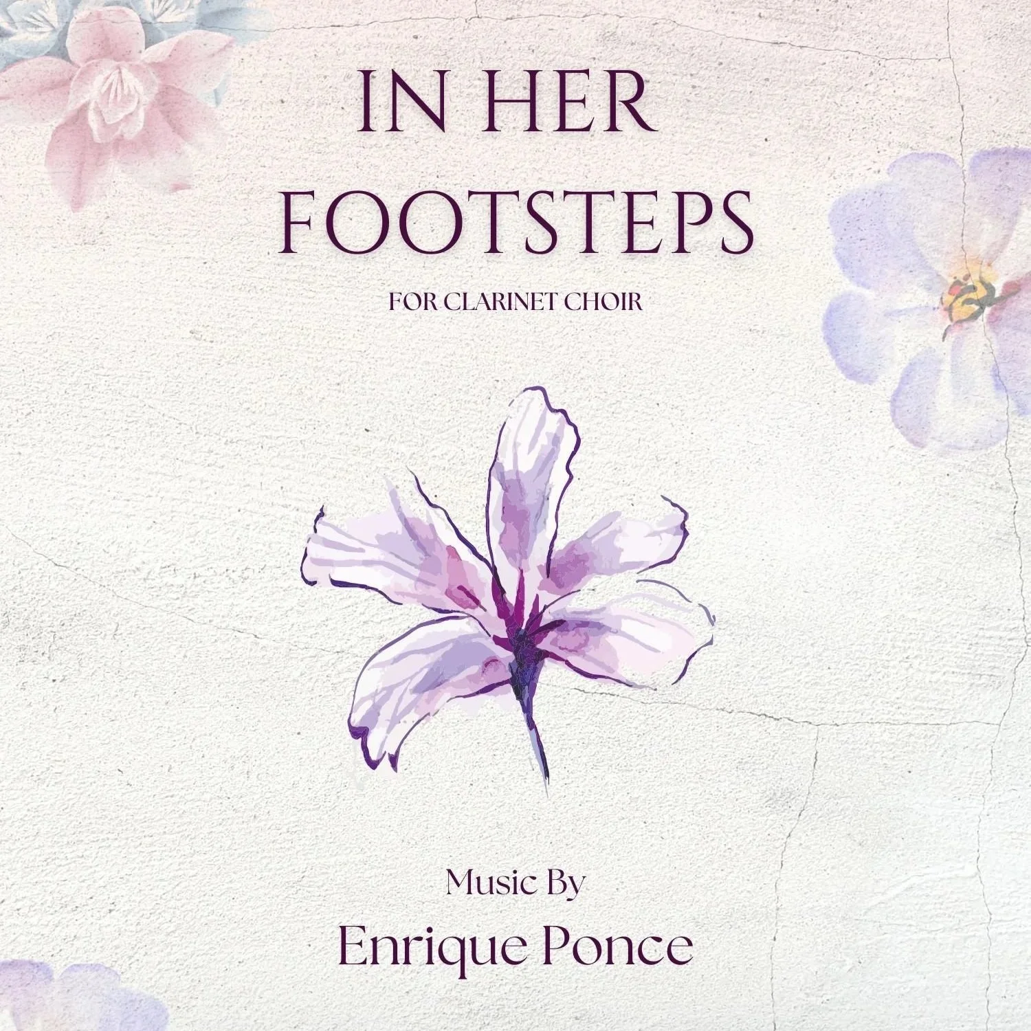 In Her Footsteps for Clarinet Choir (Grade 1) [DIGITAL PDF ONLY]