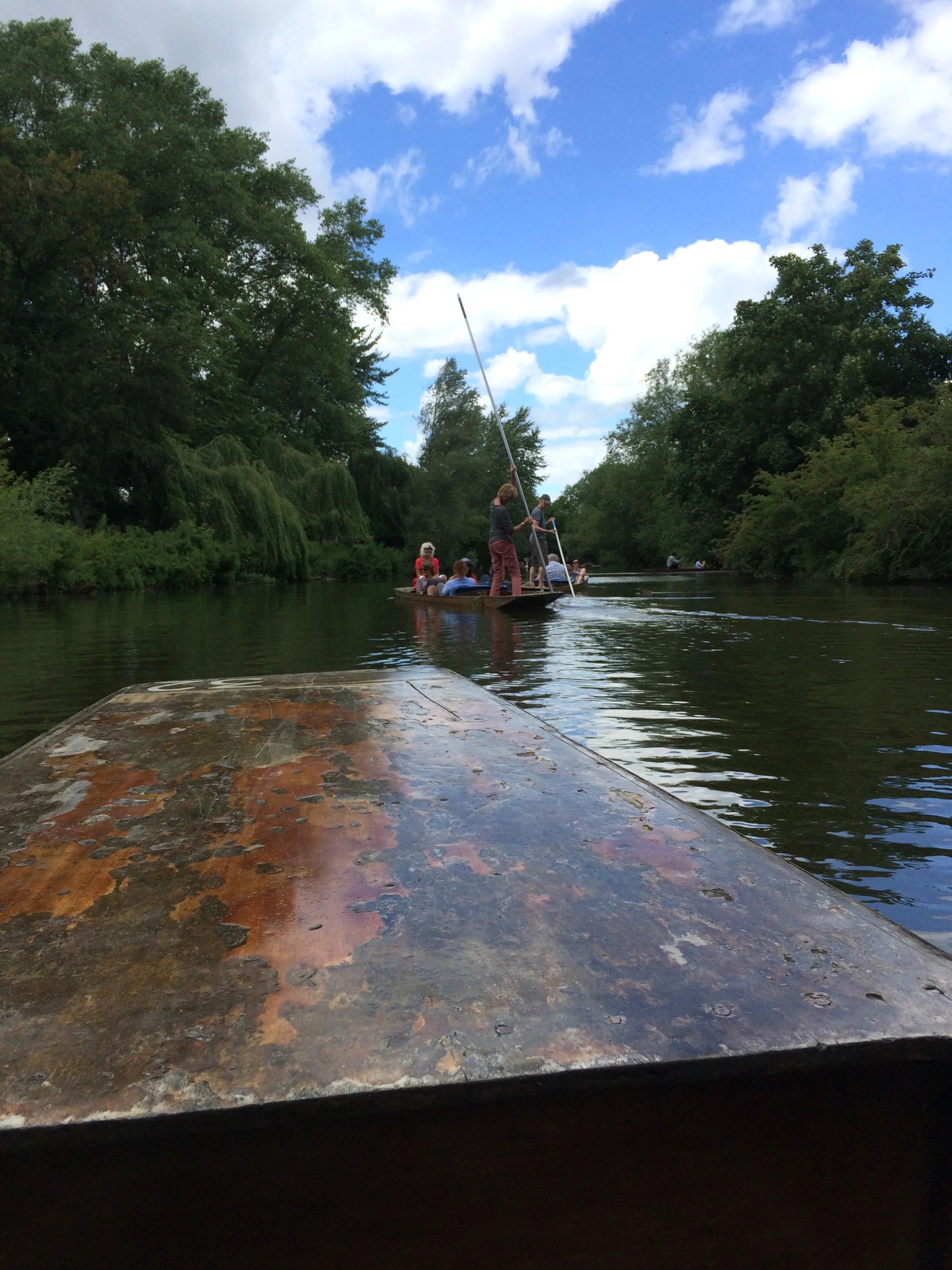 Day 5 : Punting the River Thames.