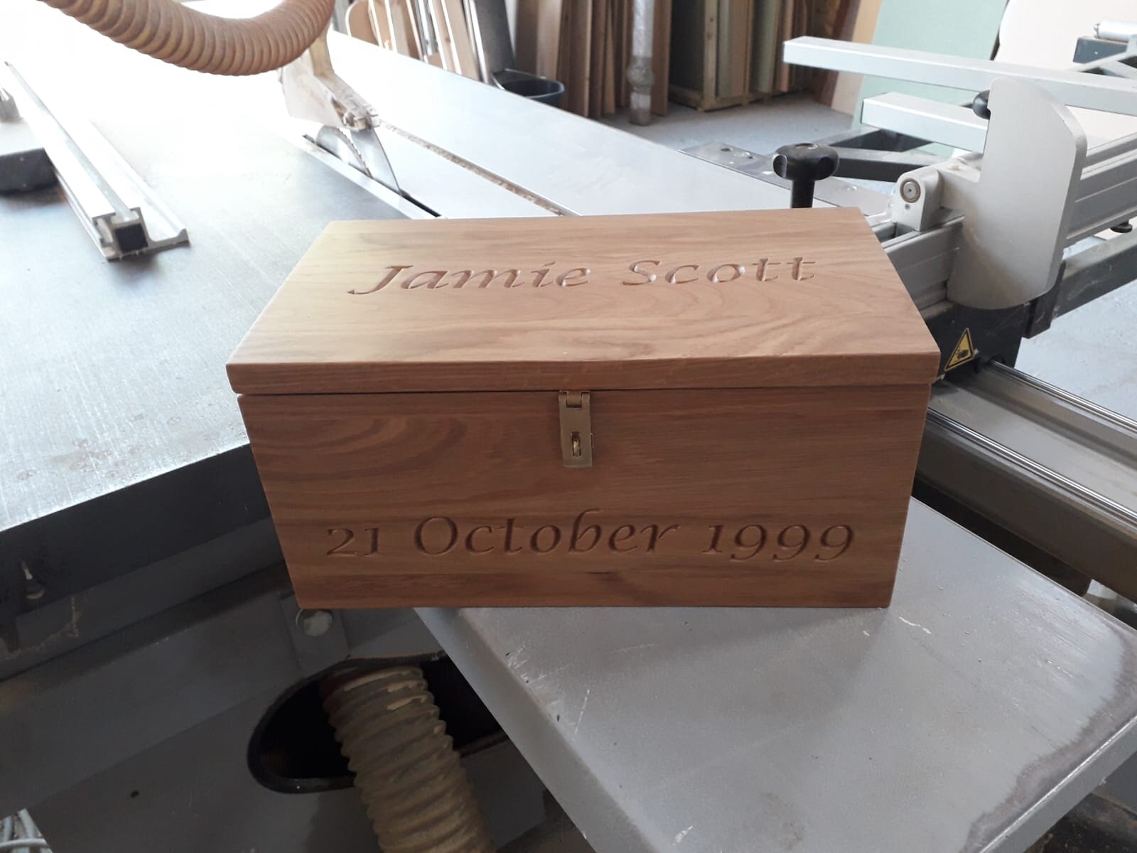 Custom memory box by Reith's Furniture