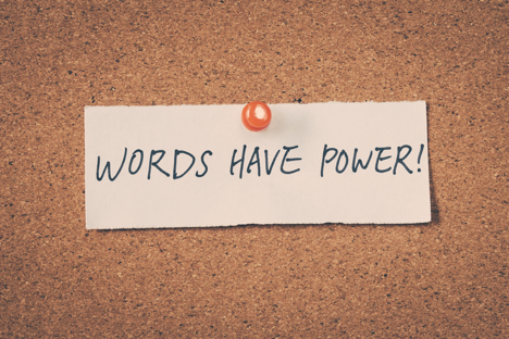 Tagline for my copywriting services - “Words have Power!”