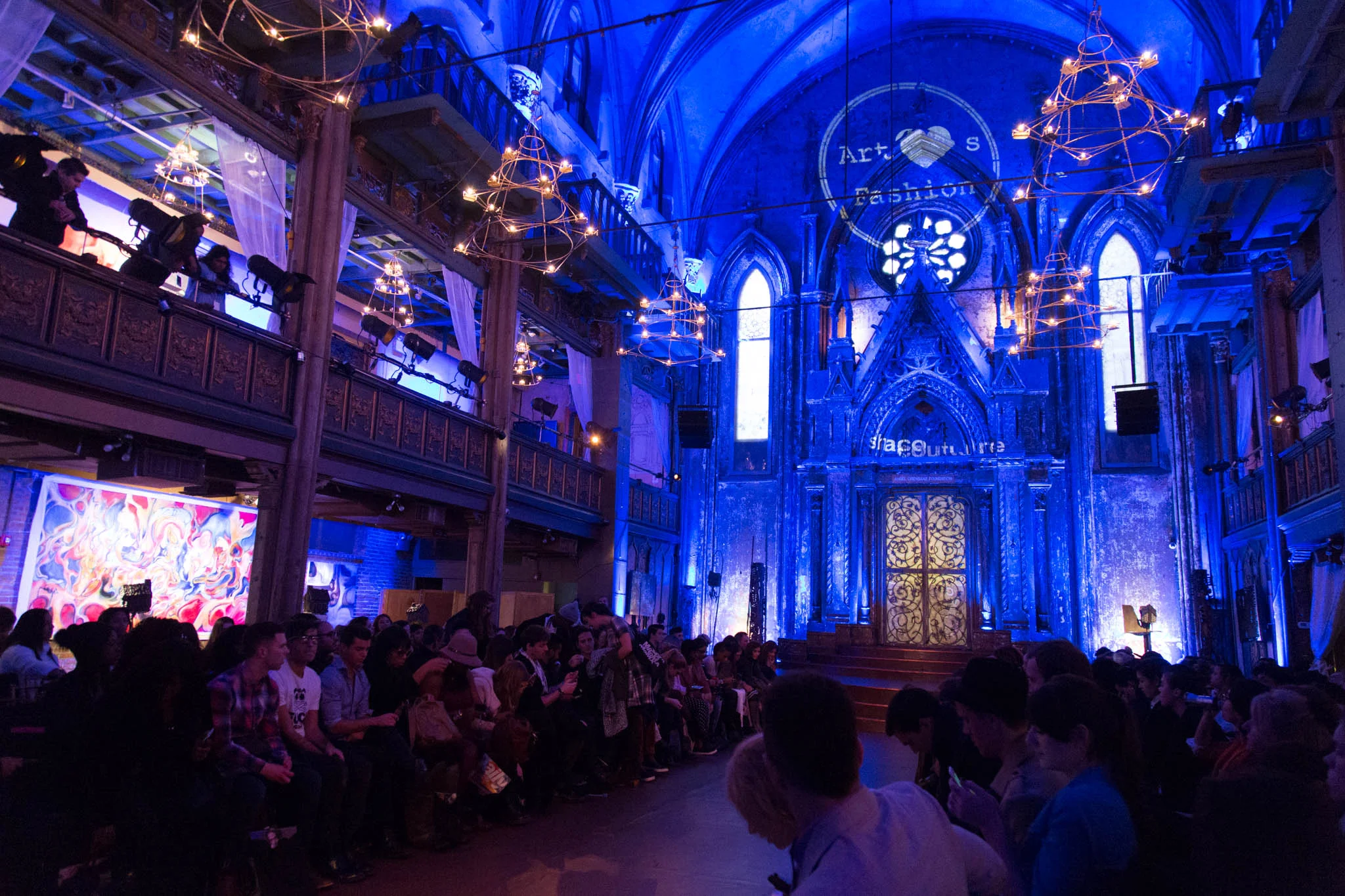 The Angel Orensanz Foundation Event Space located on the lower east side. 
