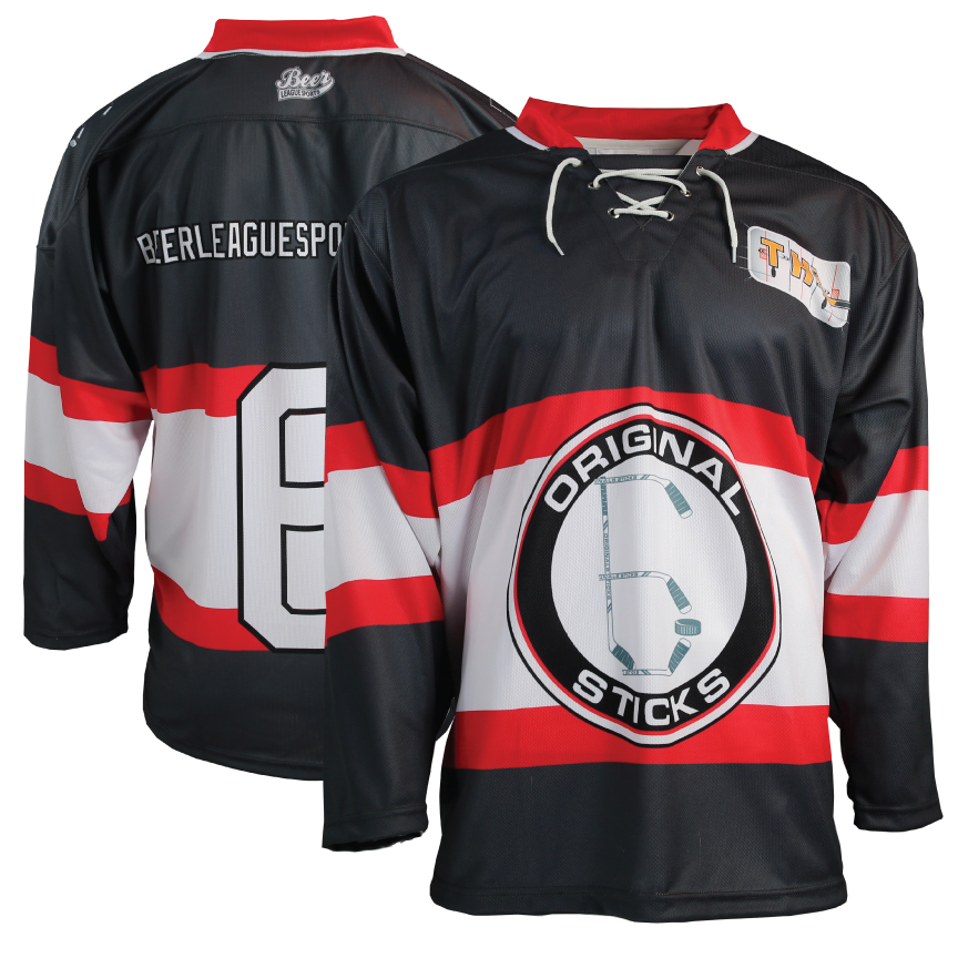 beer league hockey jersey