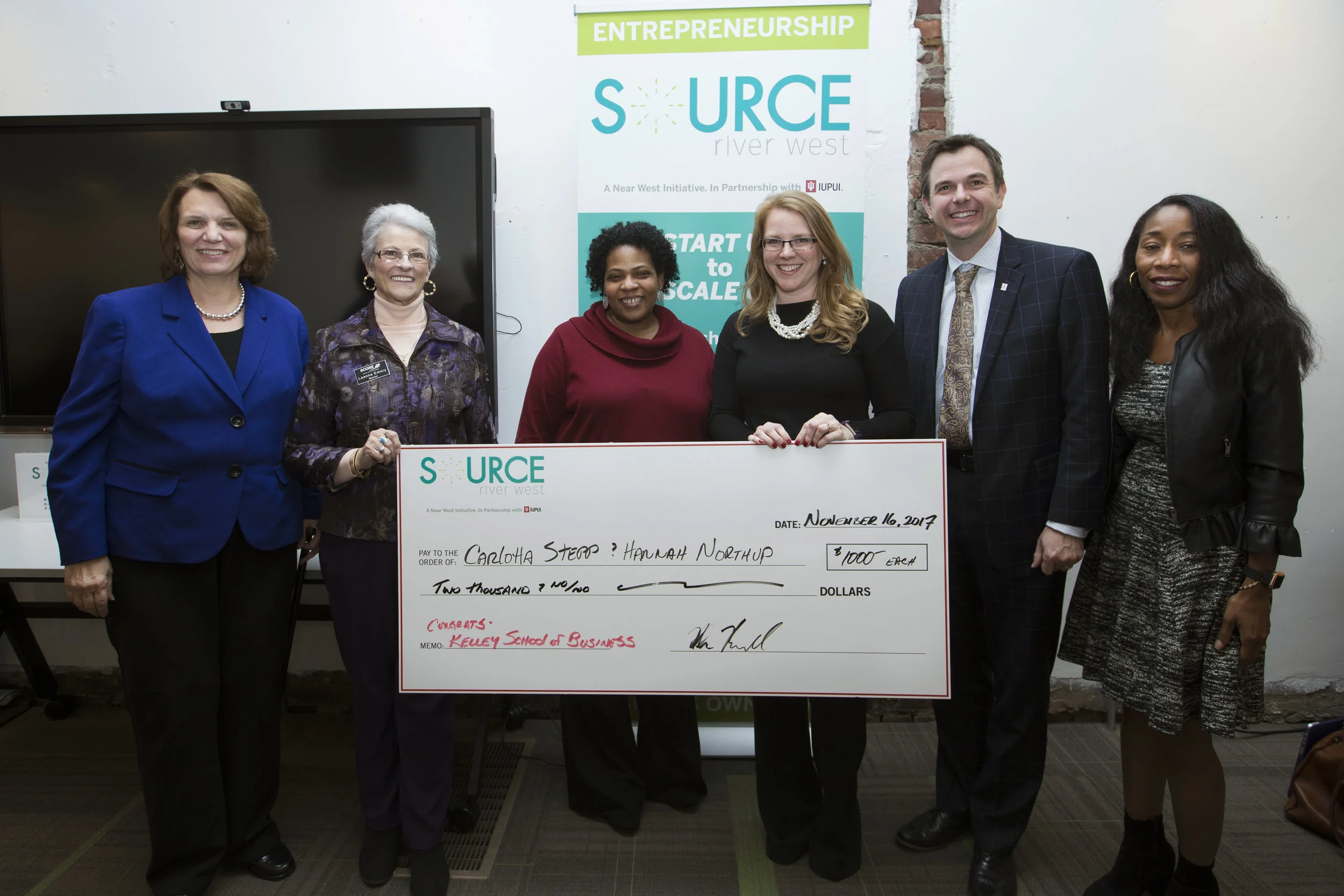 Kauffman FastTrac® Pitch-Fest winners and judges