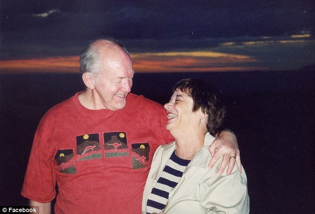 Tragic: Larry and Christy Hammer were eight hours into a long-awaited luxury cruise up the Amazon river in April when a fire broke out in their cabin, killing them both