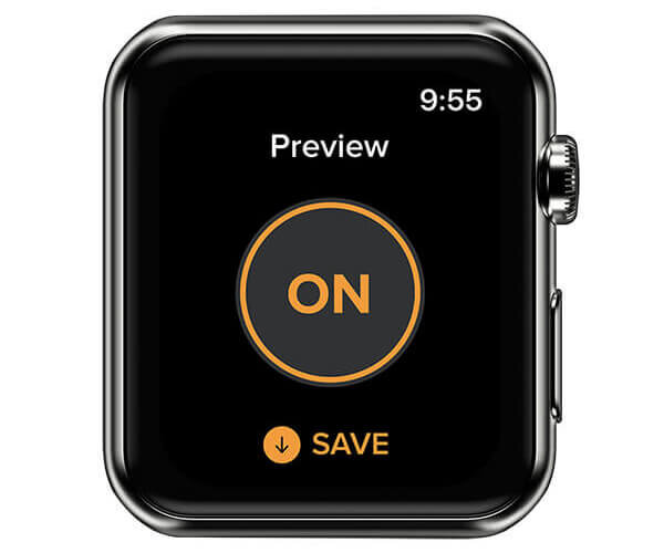 LR Baggs AcousticLive App on Apple Watch Preview Voiceprint