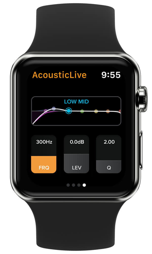 LR Baggs AcousticLive App on Apple Watch