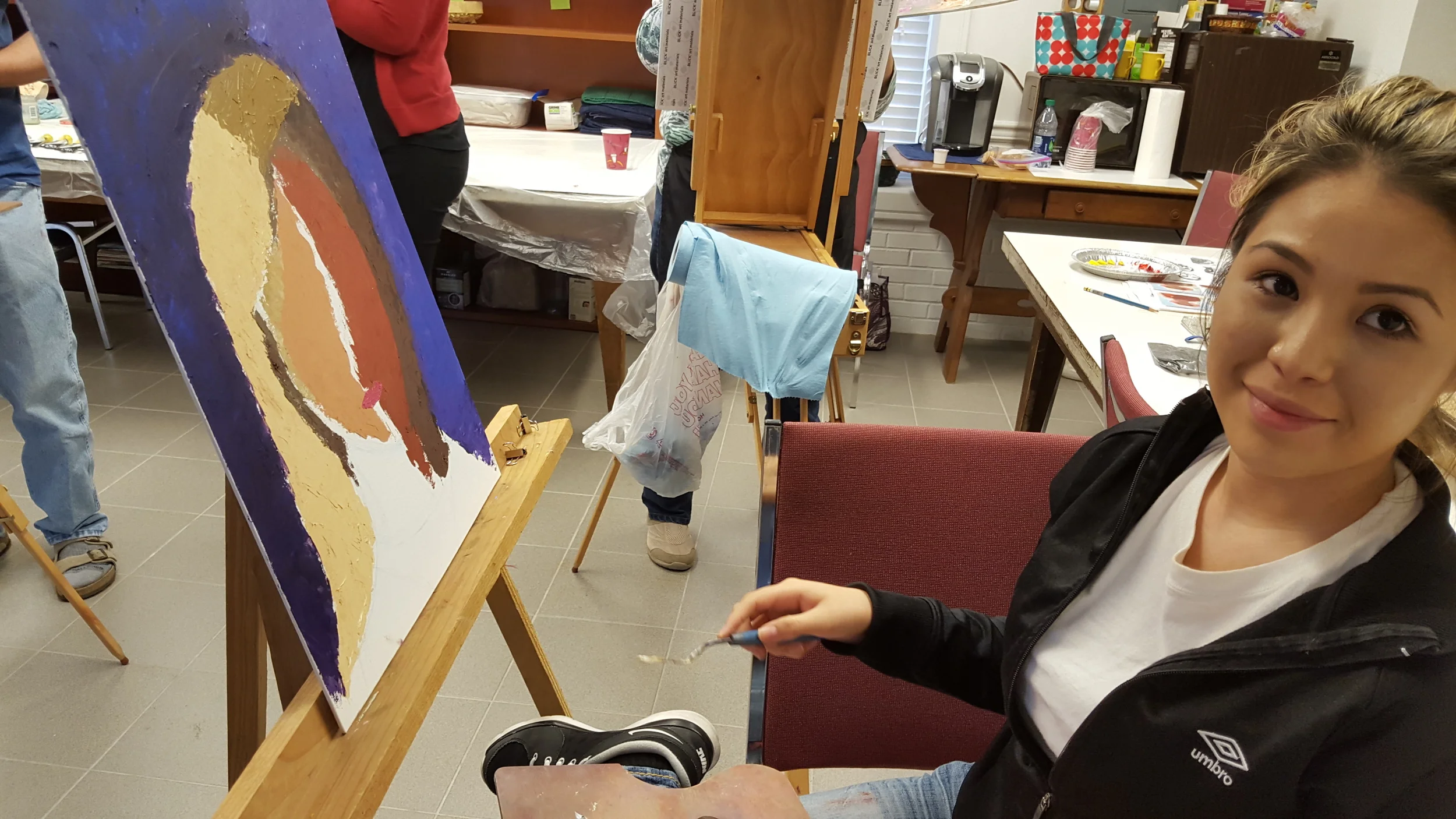 One of Mark's talented students