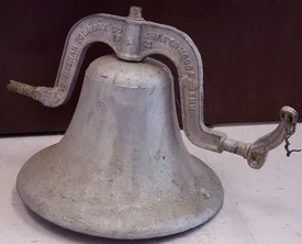 Ross-Meehan Foundries Bell that hung outside on the West end of the Courthouse.