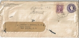 April 1935 bank statement for William I. Cochran, C.S.C. Note that the bank was Engelhard Banking & Trust Co., which later became the East Carolina Bank!