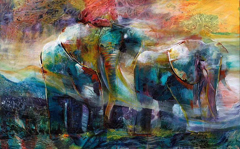 The Wisdom Keepers 48x30