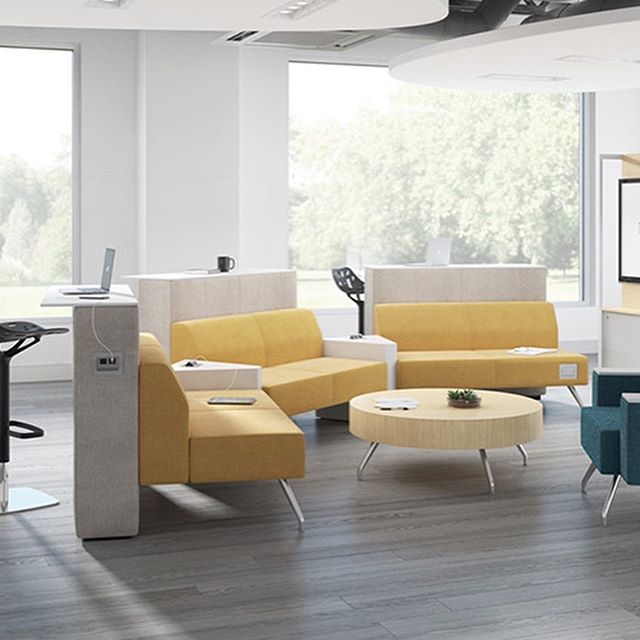 Swipe to see three distinct looks from one of our favorite manufacturers, @kimballbrand. At Commercial Interiors, Inc. we work to customize our clients' offices and conference rooms to reflect their mission and goals and create inspiring spaces for i