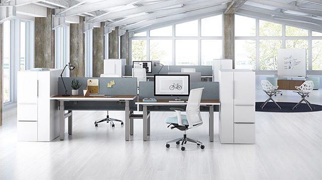 These versatile adjustable-height tables are all the rage right now.  From our friends at Kimball: &quot;With height-adjustable desks, people are freed from a static position and enter a new dimension of health-positive performance. Designed for orga