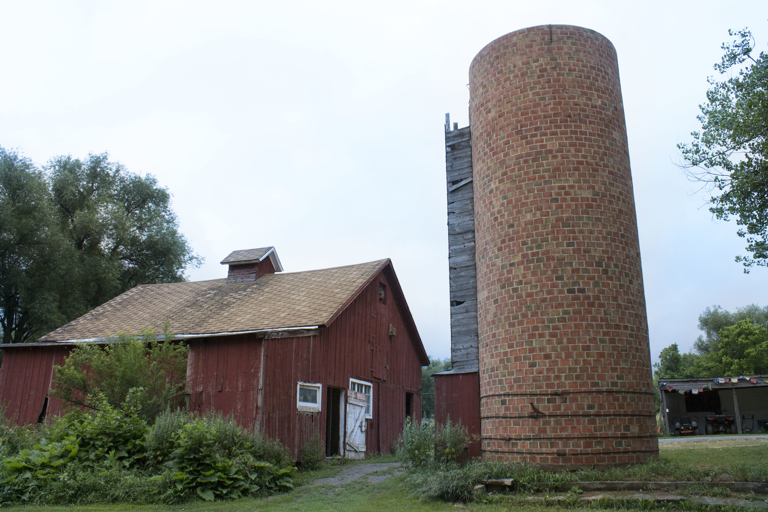 The barn.