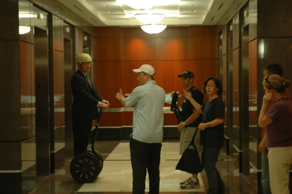 A Segway elevator?!