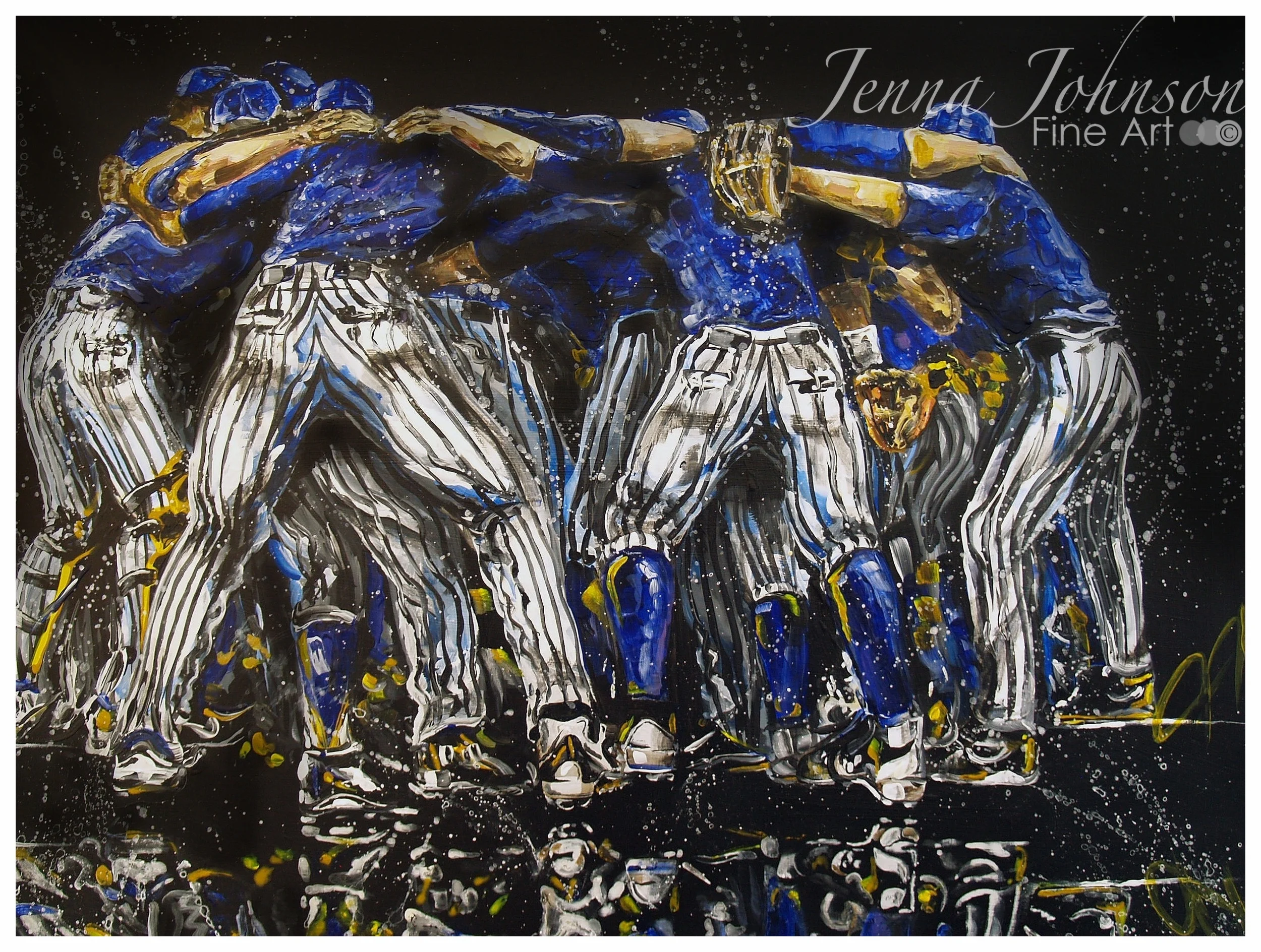 Creighton Baseball Huddle