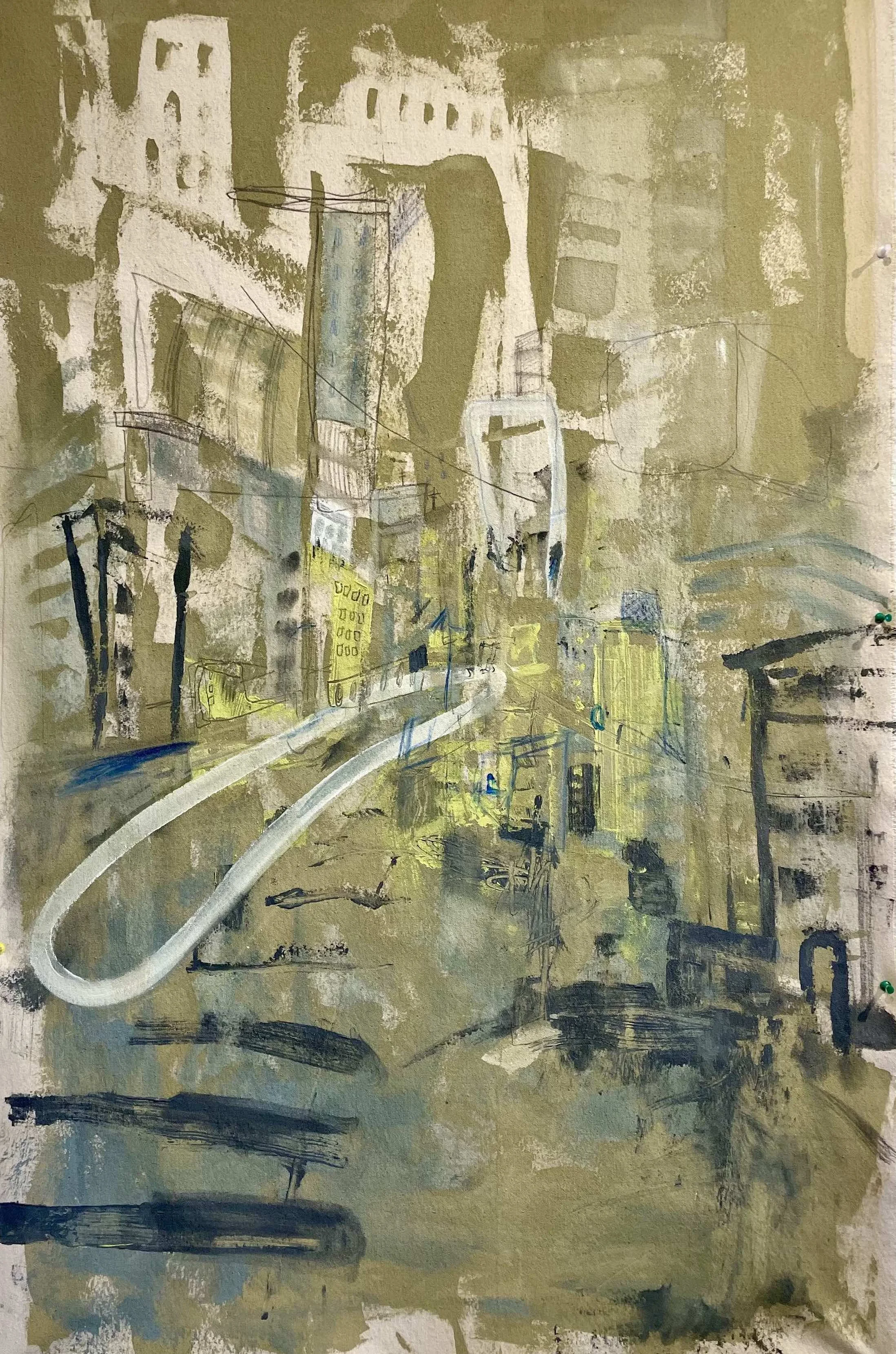 Under an Ochre Pulse