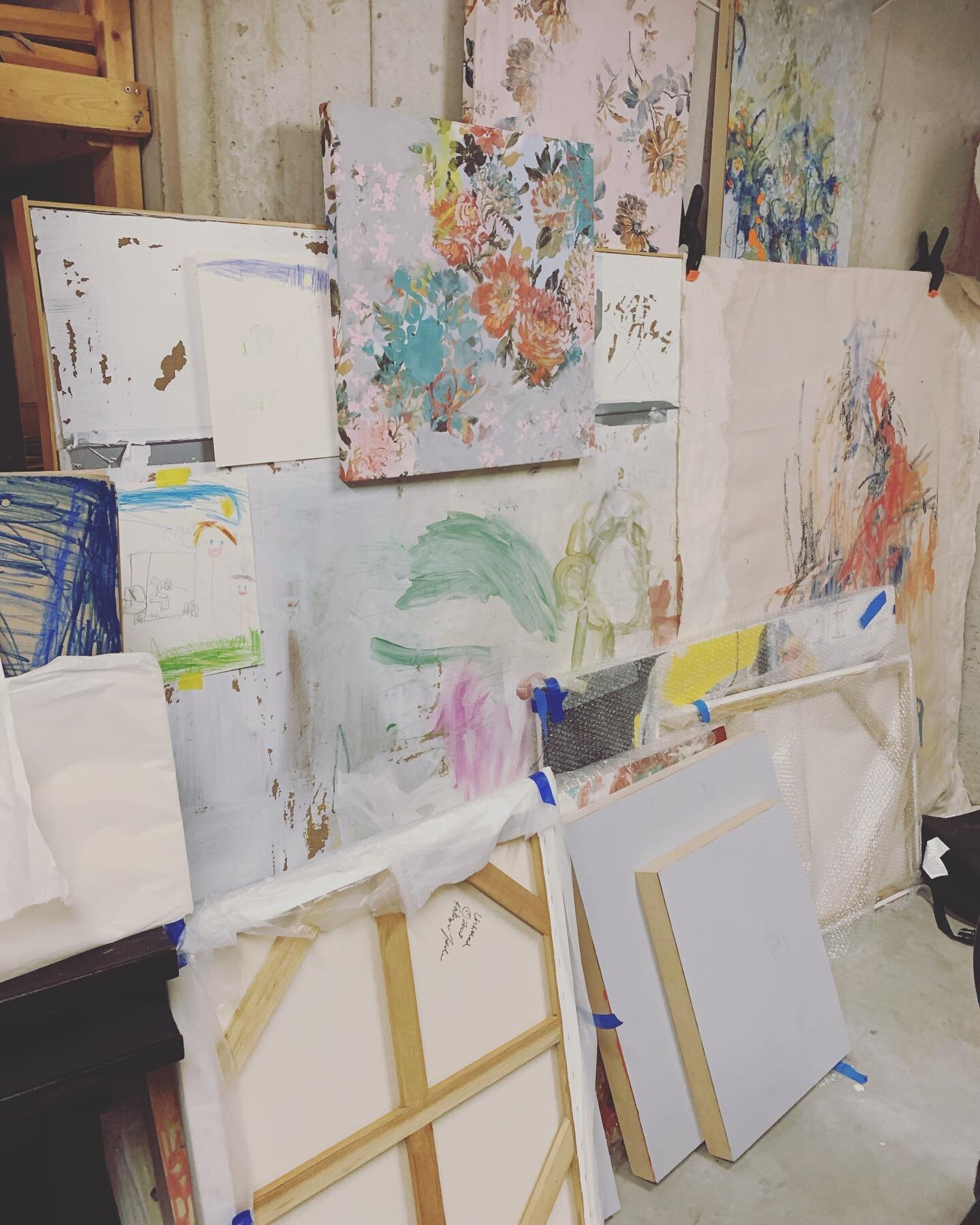 Winding down from bust summer months!
It takes me a while to recalibrate back into my studio. There&rsquo;s a restlessness that subtly begins. I find myself sitting in my studio first, gazing at unfinished work thinking. Then I start going thru old m