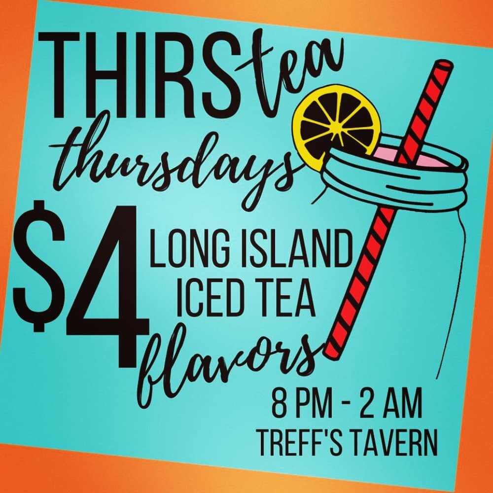 thirsTEA Thursdays start tonight
🍉🍊🍓