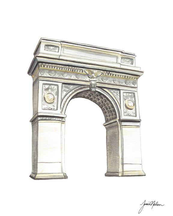 Washington Square Arch Print