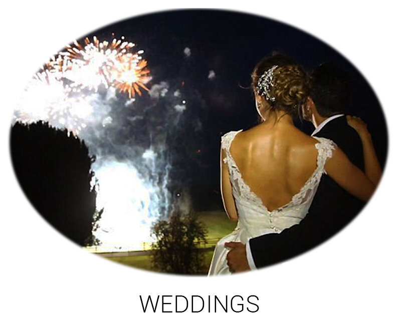 Wedding Firework Display by The UK Firework Company