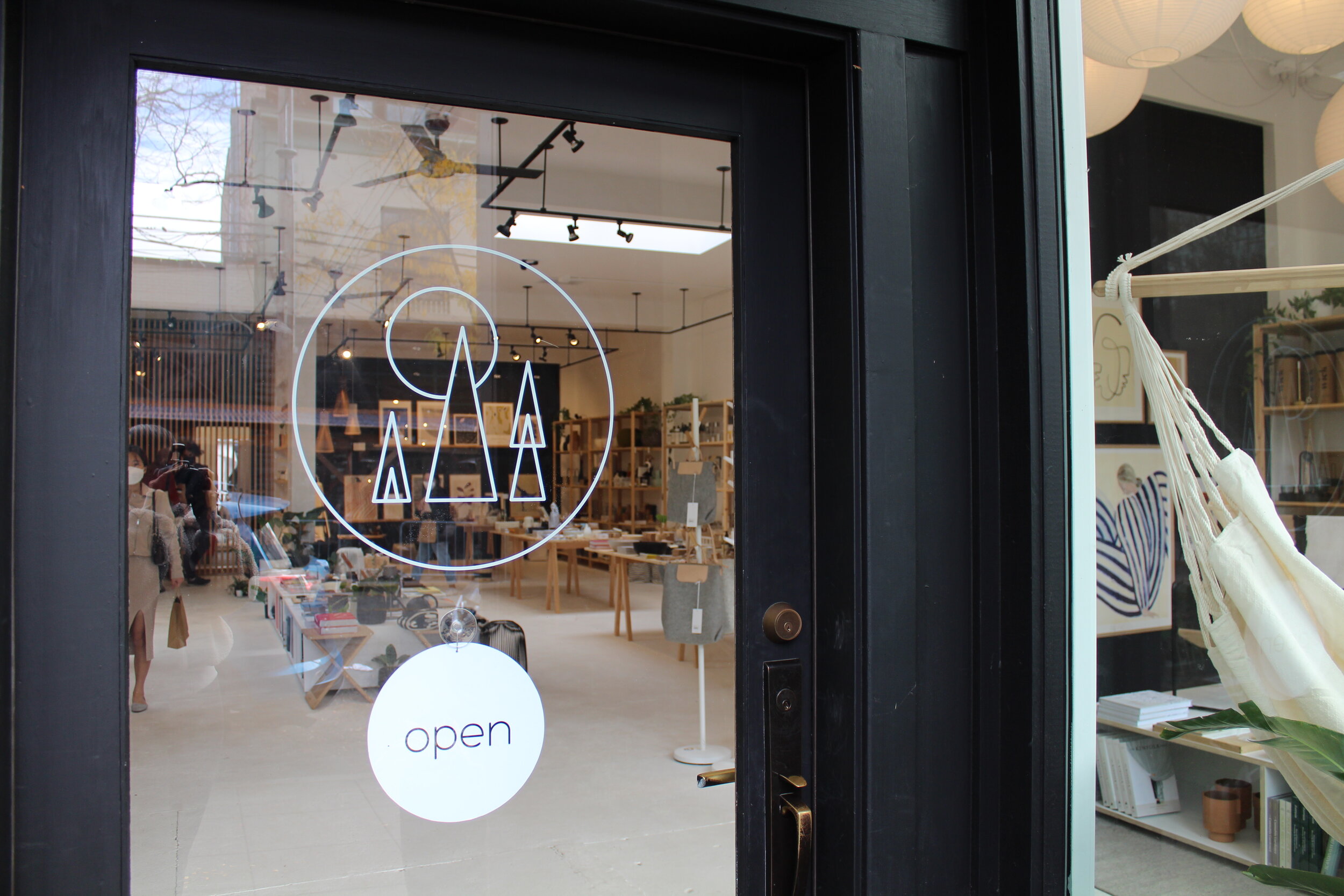 Sun, mountains, forest, A-frame. Repeat.