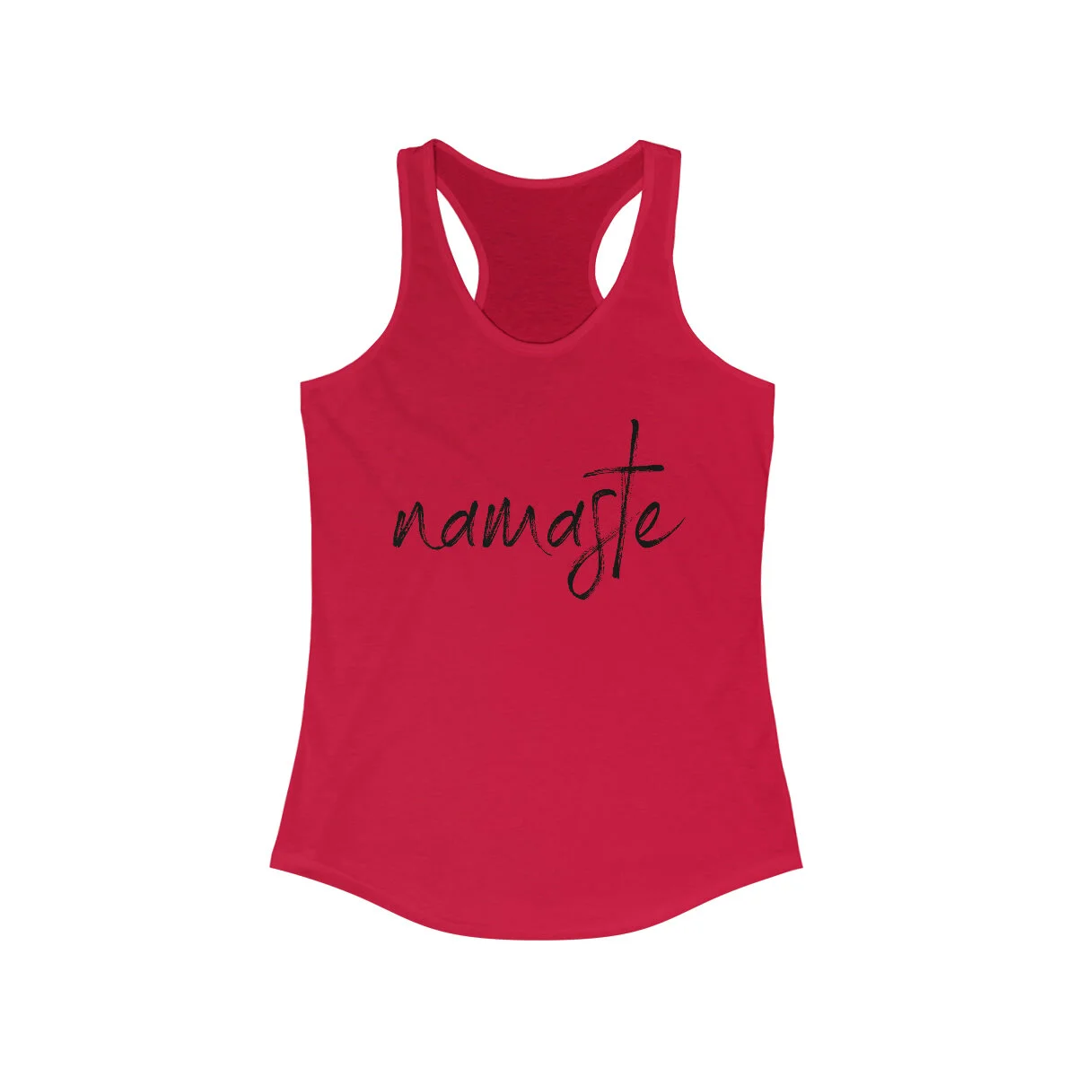 namaste women's racerback tank